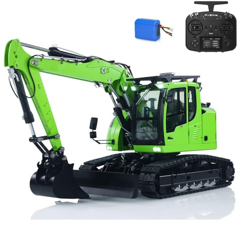 TOUCAN RC HOBBY Pelle hydraulique RC améliorée 1/14 LR 914 5 voies Valve électrique Modèle RTR Véhicule de construction Frsky X14 Batterie radio pour enfants de 14 ans et plus