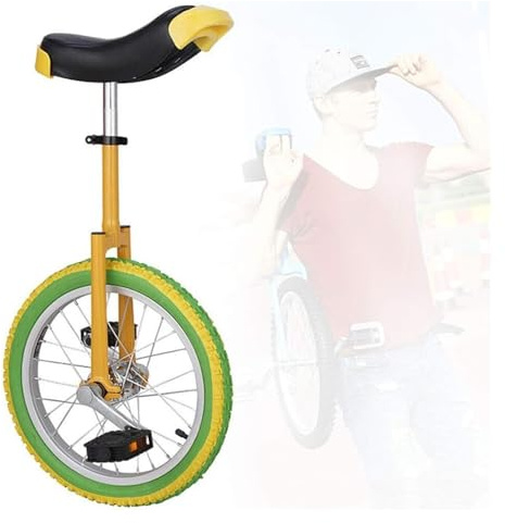 SFQEVHRZ Monociclo, Biciclette da Uomo for Adulti 20/18/16 Pollici, Monociclo, Mountain Bike Regolabili in Altezza(16inch)