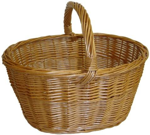 La Vannerie d'AUjourd'hui Panier vigneron en Osier Buff Petit modèle