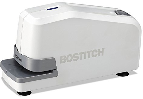 Bostitch Office Impulse 30 Sheet Electric Stapler - Heavy Duty, No-Jam, White (02011)