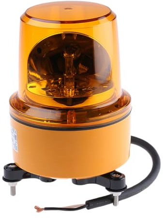 LAMP.GIRATORIA LED 24V NARANJA