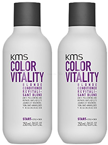 KMS California COLORVITALITY Blonde Conditioner 250ml x2 = 500ml - NEU