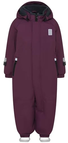 Kabooki Pojkar LWJULIAN 711-SNOWSUIT overaller, bordeaux, 80, Bordeaux, 80