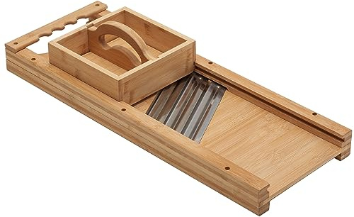 Roots & Harvest Triple Blade Cabbage Cutter, Stainless Steel Blades with Safety Guard