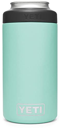 YETI Rambler 16 oz. Colster Tall Can Insulator for Tallboys & 16 oz. Cans, Seafoam