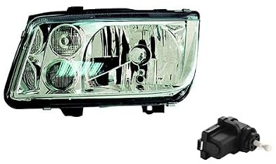 Johns, Scheinwerfer passend für VW Bora 1J2 10/98-05/2005 H4 Links Fahrer m. Stellmotor