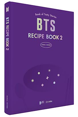 BTS Recipe Book 2 - Official BTS Merchandise, 16 Beginner-Friendly Korean Food Recipes Inspired by BTS, Easy Korean Cookbook, Simple Korean Cuisine, Kpop Merch, Christmas Gift, Holiday Gift Ideas