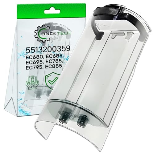 Wassertank für Kaffeemaschine 5513200359 für DeLonghi Dedica | EC680 EC685 EC695 EC785 EC795 EC885 - 5 Jahre Garantie - ONIX TECH