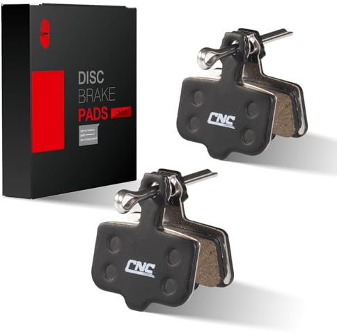 CNCLOL Bremsbeläge für Avid Elixir E1 E3 E5 E7 E9 CR XO XX DB1 DB3 DB5,Fahrrad scheibenbremsbeläge für Sram Level T TL TLM Disc Brake Pads.Resin（2 Paar）