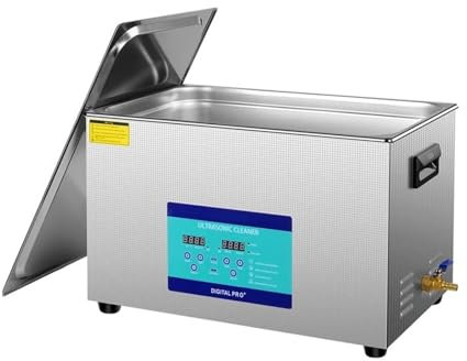 MZZYG Ultrasonic Cleaner Machine Ultrasonic Cleaner 30L For Car And Motorcycle Repair Shops Aviation Maintenance Electronics Laboratories Hospital Medical
