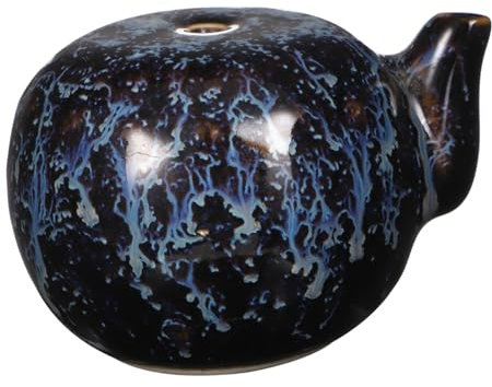 Tofficu Porzellan-wassertropfer Für Kalligrafie Einfaches Design Wasserbehälter Für Tusche Traditioneller Chinesischer Kalligrafie-zubehör Keramik-wassertopf Für Malpinselreiniger