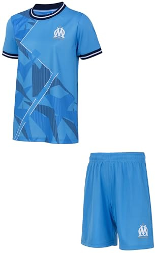 OLYMPIQUE DE MARSEILLE Ensemble Maillot Short Om - Collection Officielle 4 Ans