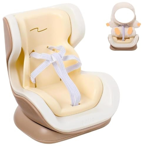 Doll Stand for LABUBU Accessories,Doll Display Holder Support for 4-8 Inches,Keep for LABUBU in a Standing Position (Beige)