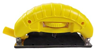 Bloque de Lijado - Bloque De Lija Para Manualidades,Herramienta de Molienda con Mango Ajustable para Metal Muebles Automoción Hormigón Vidrio