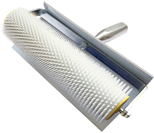 Rullo a spuntoni per massetto 25 cm Floor preperation roller - Lunghezza delle punte: 11 mm - Con paraspruzzi