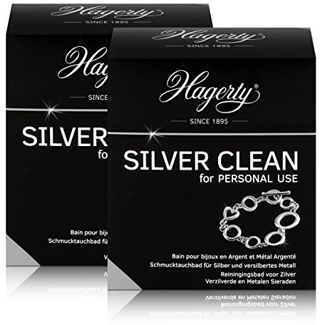 Hagerty Silver Clean – Bain Submersible Bijoux pour Argent 170 ml (Lot de 2)
