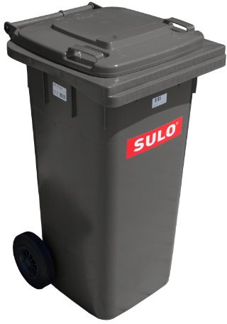 Contenitore per rifiuti SULO MGB 120 L, Grigio/Coperchio EURO.2 Grigio (22068+22387)