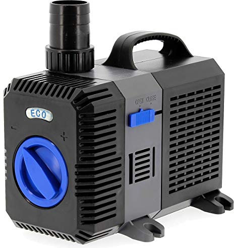 GT GARDEN Pompe de bassin 10 Watts, débit max 3000 litres/heure