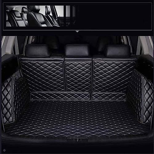 Auto Kofferraummatten,für VW Golf 7 Variant/Golf 7 Variant Alltrack/Golf Variant R R-Line,Wasserdicht Kofferraum Schutzmatte Liner rutschfest Zubehör,B-Black