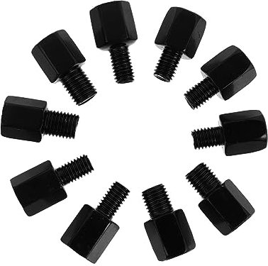 JUMPLAWN 10 Pcs Universal Spiegel Erhöhen Schraube Set Rückspiegel Verlängerung