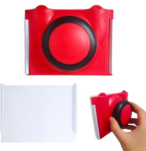 HAMKU 1 PCS utensile per Bordatura, Paint Edger Paint Pad, utensile per Pittura dei Bordi, Utensili per Il Taglio di Paint Edger Multiuso, utensile Multifunzionale per Bordatura di Paint Edger(Rosso)