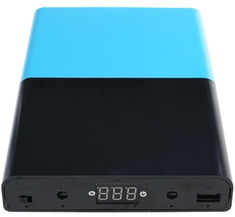 YIZITU Power Supply Box 1-24V Adjustable Output 12x 18650 Battery Case For Laptop Routers LED Light Without Battery