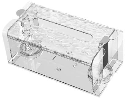 YIXANNX Boîte à mouchoirs antidérapante, distributeur de papier toilette, élégant, pour une décoration intérieure raffinée, rangement pour rouleau de papier toilette.