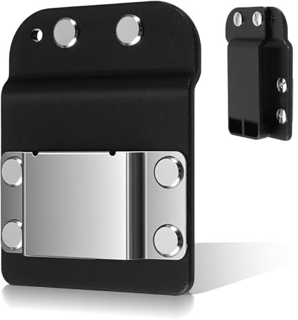 Tape Measure Holder for Belt, Impact Driver Belt Clip, Quick Grab or Hang Tape Measure Belts Clip, Fits Up to 2 Tool Holder for Cordless Drills and Nailers