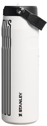 Stanley 1913 Flip Straw Borraccia Con Cannuccia 0.7L - Juventus | 10 Ore Di Freddo - 2 Giorni Di Freddo - Acciaio Inossidabile - Senza BPA - A Prova di Perdite - Lavabile In Lavastoviglie