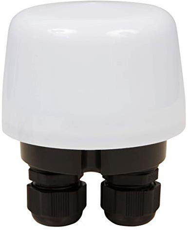 McShine - Dämmerungsschalter | 230V/15A, IP66, 5-50 Lux einstellbar