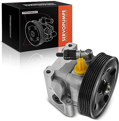 Frankberg Bomba Hidráulica de Dirección Asistida con Poleas para Fahrzeuge mit Klimaanlage Compatible con Focus DAW DBW DFW DNW 1.4L-2.0L 2002-2004 Sustituir# 1145276