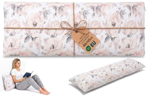 Totsy Baby Bezug für Seitenschläferkissen Schwangerschaftskissen 40x145 cm - Kuschelkissen Schlafkissen Pregnancy Pillow Stillkissen Kissen mit Bezug für Seitenschläfer und Erwachsene Oeko-Tex