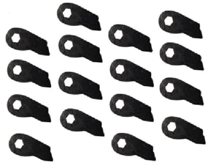 16x WOLF Vertikutiermesser Messer für Vertikutierer VA357B VA389B & Ambition