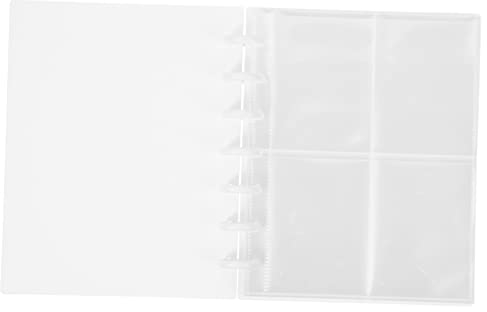 LIFKOME Mini-fotoalbum 7,6 Cm Kleines Einsteckalbum Fotobuch Für Erinnerungen Transparente Seiten Langlebiges Design