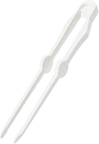 Mumusuki Petite Pince à Collation pour Salade, Chips Pince en Plastique Polyvalente, Pratique et Légère avec Prise en Main Sécurisée pour Garder Les Mains Propres, Conception Compacte