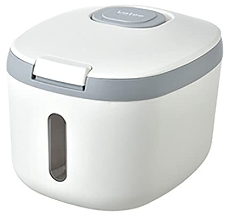 5Kg Rice Bucket Sealed Rice Dispenser Insect Proof Sealed Rice Storage Container Grain Storage Box