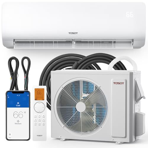 TOSOT 24,000 BTU Mini Split Air Conditioner, Wifi Enabled Ductless Inverter Split System AC Unit Heating System, Compatible with Alexa - 22 SEER2 230V