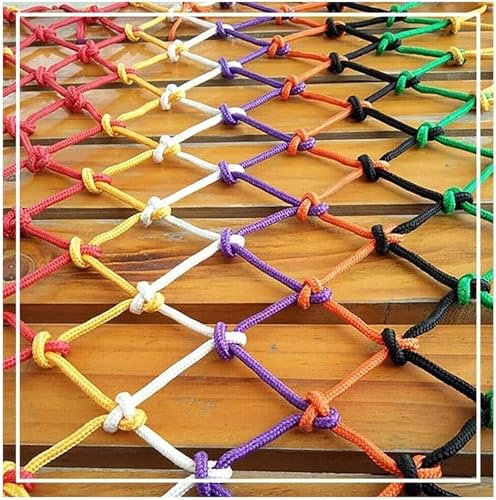 WXF86djl Kletternetz für Kinder Seilgeflecht-Treppennetz, Outdoor-Kletternetz, Robustes Frachtnetz, Terrassenrahmen-Kletternetz(2 * 3m(6.6 * 9.9ft))