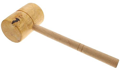 Uonlytech Martello Da Legno Per Lavorazione Del Legno Massello Impugnatura Antiscivolo Utensile Manuale Professionale