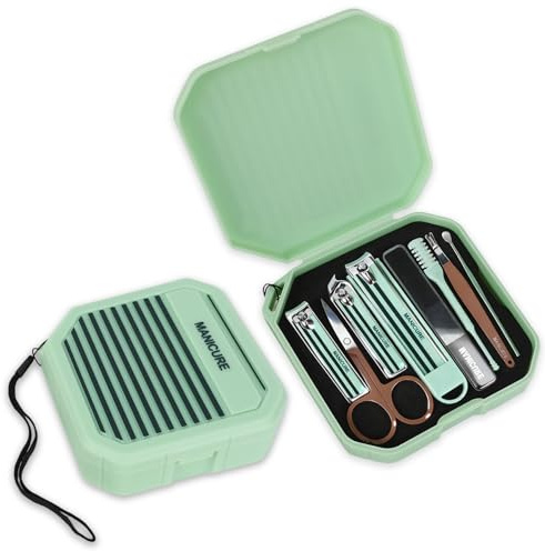 LmashRbaiw Nail Kit,Valentines Day Gifts for Him Boyfriend Husband,Nail Clippers,Manicure Set,Cuticle Trimmer,Manicure Kit,Easter Gifts Under 10 Dollars for Men Women,Pedicure Tools for Feet