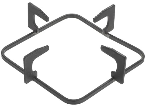 Support de Poêle Pratique 1 Pièce en Fonte Cuisine | Support pour Cuisinière à Gaz, Noir, Stable, Facile à Nettoyer, Résistance Élevée à Chaleur