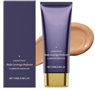 correcteur de corps Correcteur de tatouage corporel, maquillage, cicatrices imperméables, taches, couverture naturelle sans trace(Golden Radiance)