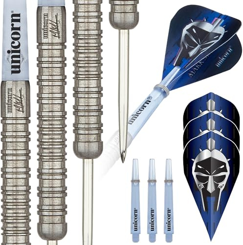 Unicorn Darts Set | Contender | 80%, 90% or 95% Tungsten Barrels | 21 g, 22 g, 23 g or 25 g