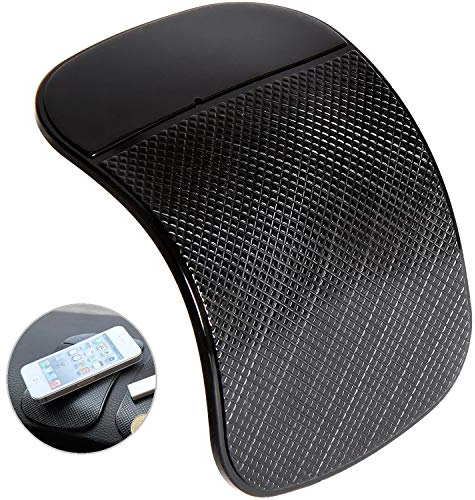 Voarge Soporte de teléfono móvil para Smartphone o Coche, Alfombrilla Antideslizante con Fuerte adherencia, Alfombrilla Antideslizante para el salpicadero del Coche