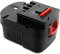 EICHXO 3500mAh Ni-MH 12V Batteria Compatibile con Black & Decker 12V A12 A12-XJ A12EX A1712 Firestorm HPB12 FS120B FSB12 FS120BX XD1200 per B&D 12V Utensili