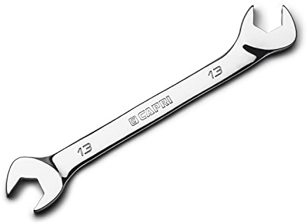 Capri Tools 13 mm Angle Open End Wrench, 30° and 60° Angles, Metric