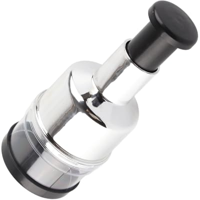 Mini Tritatutto in Acciaio Inossidabile, Tritacarne Manuale per Cipolle, Verdure, Frutta e Aglio – Frullatore da per Alimenti per Bambini