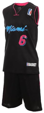 Sport Zone Miami Heat basketboll set svart barn, svart, 14 ans