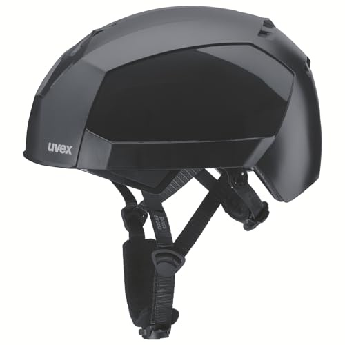 Uvex Cap_9720940_4031101912738, Casco de Seguridad Negro Unisex Adulto, carbón, M