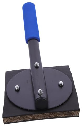 BESTonZON Gummihammer Bodenbelagswerkzeug Schlagklotz Mit Ergonomischem Griff Langlebig Für Holzboden Und Fliesenverlegung